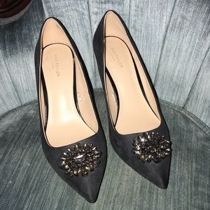 Ann Taylor Factory Pointed Toe Sparkly Heels